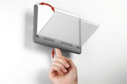 Informační tabulka CLICK SIGN, bílá, 149 x 52,5 mm, DURABLE 486002