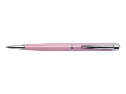 Kuličkové pero s bílými krystaly Lily Pen-MADE WITH SWAROVSKI ELEMENTS, růžová, 13 cm,