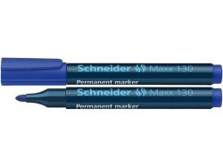 Permanentní popisovač Maxx 130, modrá, 1-3mm, kuželový hrot, SCHNEIDER