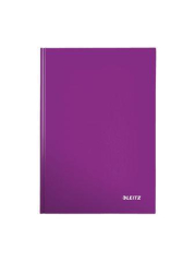 Zápisník Wow, fialová, linkovaný, A5, 80 listů, s tvrdými deskami, LEITZ