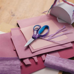 Nůžky, ombré fialová, školní, 15 cm, FISKARS 1067852