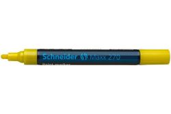 SCHNEIDER  Permanentní lakový popisovač Maxx 270, žlutá, 1-3mm, SCHNEIDER