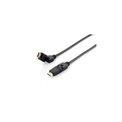 Kabel HDMI, otočná hlava, 5 m, EQUIP 119365