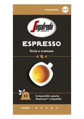 Kávové kapsle Espresso, 10ks, SEGAFREDO, do kávovarů Nespresso®