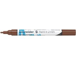 SCHNEIDER  120107 Akrylový popisovač Paint-It 310, hnědá, 2 mm, SCHNEIDER