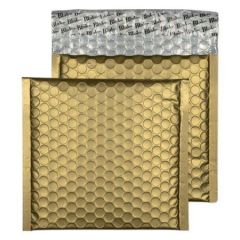 BLAKE  Obálka, metalická matná zlatá, bublinková, CD, 165 x 165 mm, BLAKE MTMG165
