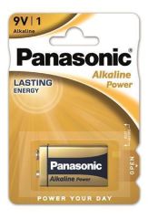 Panasonic  Baterie Alkaline power, 9V, 1 ks, PANASONIC