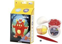 Kreativní sada Ugly monsters, červená, CREOTIME