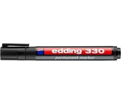 EDDING  Permanentní popisovač ED 330, černá, 1-5mm, klínový hrot, EDDING