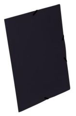 Viquel  Desky s gumičkou Standard, černá, PP, 15 mm, A4, VIQUEL
