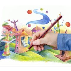 STAEDTLER  Barevné pastelky Noris Colour 185, 36 různých barev, šestihranné, STAEDTLER 185 CD36