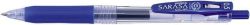 ZEBRA  14312 Gelové pero Sarasa Clip, modrá, 0,33 mm, stiskací mechanismus, ZEBRA