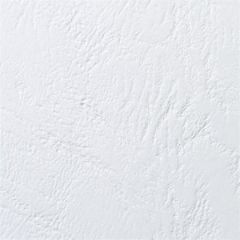 Desky pro vazbu LeatherGrain, bílá, kožený vzhled, A4, 250 g, GBC ,balení 100 ks