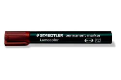 STAEDTLER  Permanentní popisovač Lumocolor 350, hnědá, klínový hrot, STAEDTLER