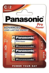 Baterie Pro power, C 2 ks, PANASONIC