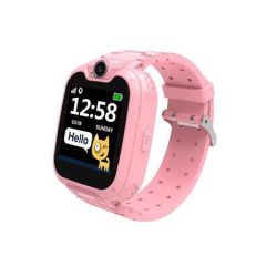 Chytré hodinky Tony KW-31, růžová, pro děti, s fotoaparátem, GSM, CANYON CNE-KW31RR