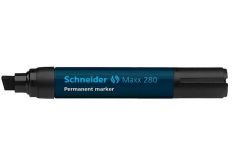 Permanentní popisovač Maxx 280, černá, 4-12mm, klínový hrot, SCHNEIDER