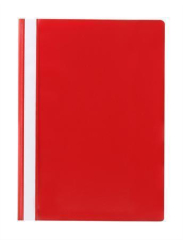 VICTORIA  Desky s rychlovazačem, červené, PP, A4, VICTORIA ,balení 10 ks