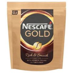 Káva, instantní, náhradní balení, 50 g, NESCAFÉ Gold