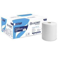 LUCART  Papírové ručníky Strong 155 ID, sněhově bílá, 2-vrstvé, 6 rolí, LUCART 861175 ,balení 6 ks