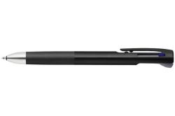 Multifunkční kuličkové pero Blen 2+1, dvě barvy 0,24 mm + mikrotužka 0,5 mm, kovově černé tělo per