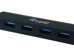 USB HUB Life, 4 porty, USB 3.2, EQUIP 128953