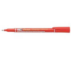 Permanentní popisovač NF450, červená, 0,5 mm, PENTEL NF450-B