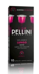 PELLINI  Kávové kapsle Lungo, kompatibilní s Nespresso, 10 ks, PELLINI 329910191