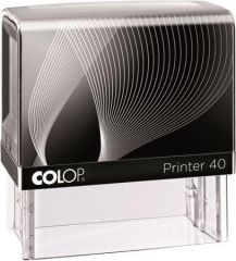 Colop  Razítko, COLOP Printer IQ 40, černé razítko - černý polštářek