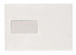 VICTORIA  Obálka, LC5, samolepicí, 162 x 229 mm, s okénkem vlevo, VICTORIA