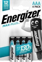 ENERGIZER  Baterie Max Plus, AAA, 4 ks, ENERGIZER