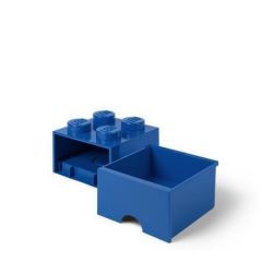 Úložný box se zásuvkou Brick, modrá, LEGO 40051731