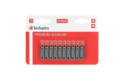Verbatim  Baterie Premium, AAA (mikrotužková), 10 ks, VERBATIM