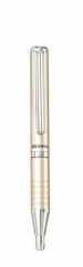ZEBRA  82407-24 Kuličkové pero SL-F1, modrá, 0,24 mm, teleskopické, kovové, šampaň tělo, ZEBRA