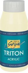 Akrylová barva TRITON SOLO GOYA, slonovinová, 750 ml, KREUL