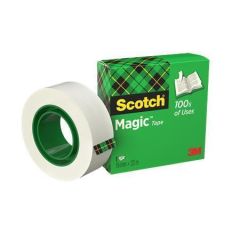 3M SCOTCH  Lepicí páska Magic Tape 810, 19mm x 33m, 3M/ SCOTCH
