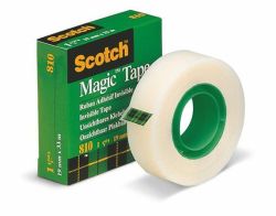 Lepicí páska Magic Tape 810, 19mm x 33m, 3M/ SCOTCH