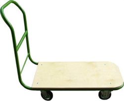 Ruční přepravní vozík, 200 kg, zeleno-šedý