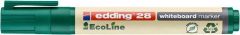 Popisovač na bílou tabuli a flipchart 28 EcoLine, zelená, 1,5-3 mm, kuželový hrot, EDDING 4-28004