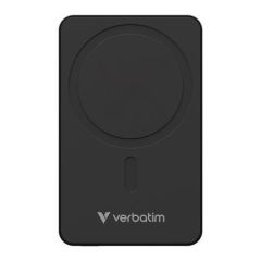 Magnetická powerbanka Charge n Go Essentials, černá, bezdrátová, 10 000 mAh, VERBATIM 32227