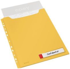 Leitz  Desky na dokumenty Cosy Privacy, matně žlutá, A4 maxi, LEITZ ,balení 3 ks