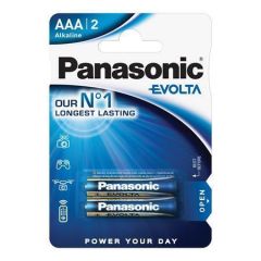 Panasonic  Baterie Evolta, AAA 2 ks, PANASONIC