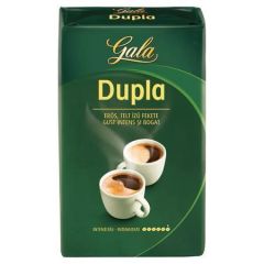 Káva Dupla, pražená, mletá, 250 g, GALA 530718