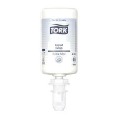 TORK  Tekuté mýdlo Mild, bílá, 1 l, systém S4, TORK 424701