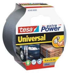 TESA  Textilní páska extra Power 56348, stříbrná, 50 mm x 10 m, univerzální, TESA