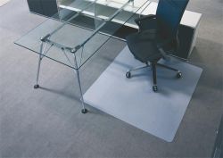 BSM  Podložka pod židli, na koberec, obdélníkový tvar, 150x120 cm, BSM, 01-1500