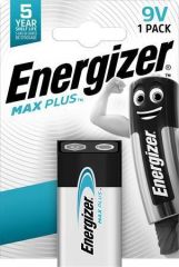 ENERGIZER  Baterie Max Plus, 9V, ENERGIZER