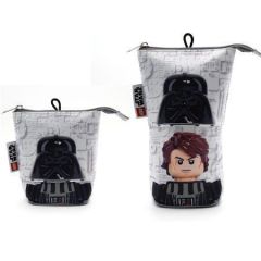 Penál Star Wars Darth Vader/Anakin, šedo-černá, Pop Up, LEGO 53458