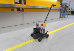 Značkovací vozík Duraline EasyTrack, černá, DURABLE 114101