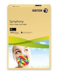 XEROX  Xerografický papír Symphony, krémová, A4, 160g, XEROX ,balení 250 ks